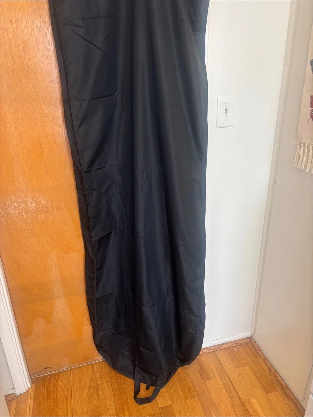 Roberto Cavalli Black Garment Cover with White Logo